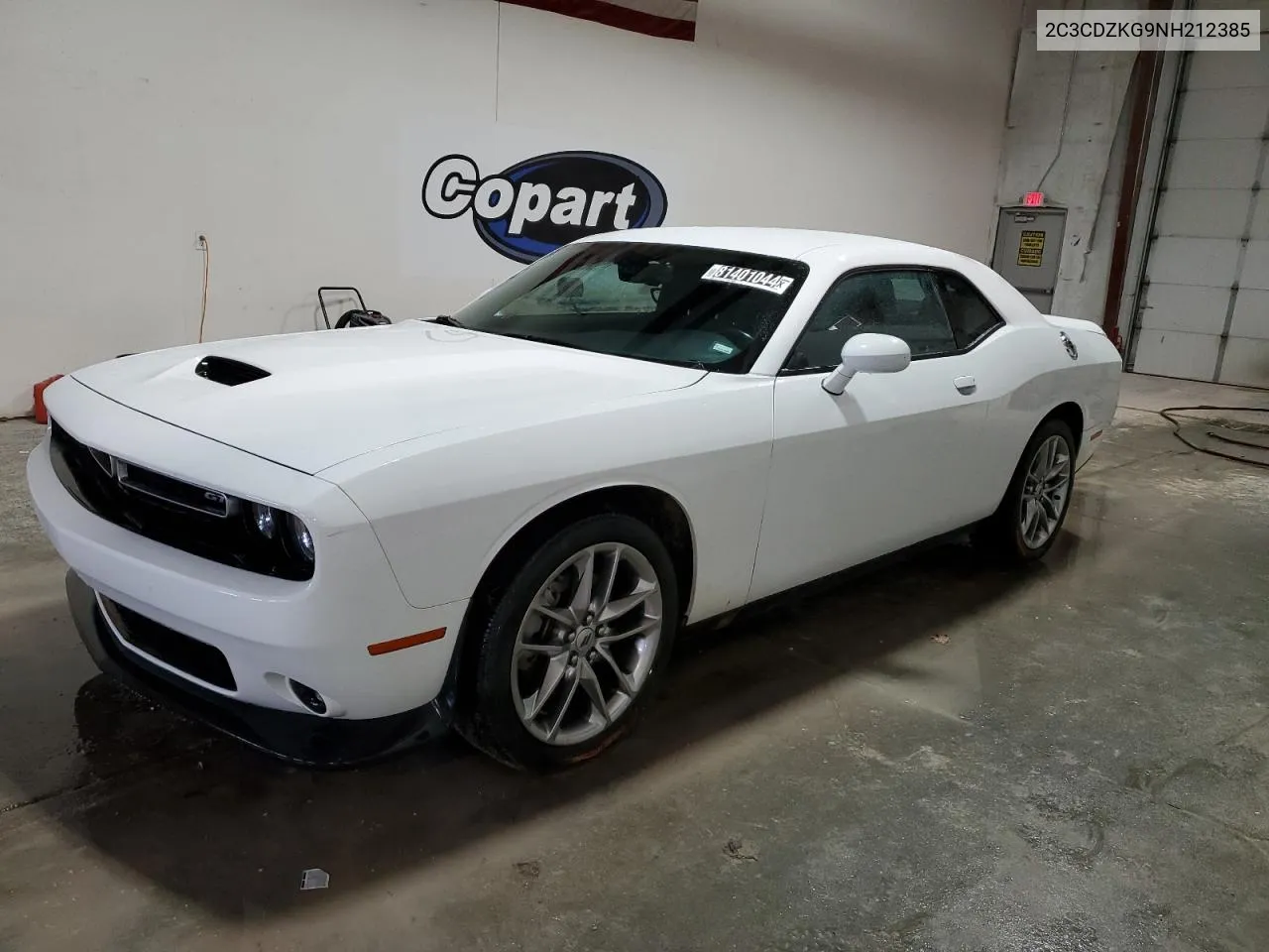 2022 Dodge Challenger Gt VIN: 2C3CDZKG9NH212385 Lot: 81401044