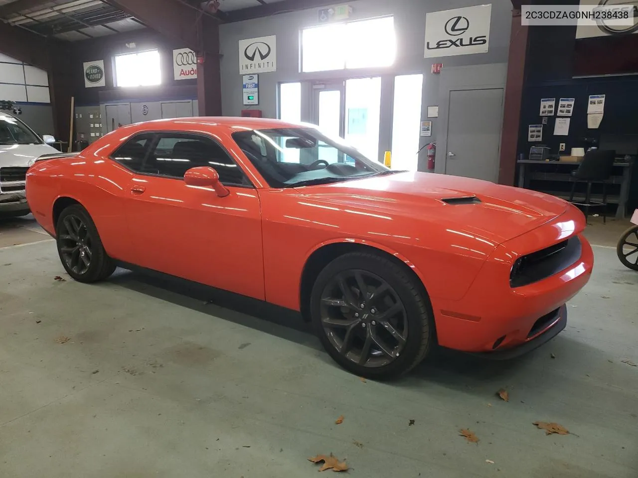 2022 Dodge Challenger Sxt VIN: 2C3CDZAG0NH238438 Lot: 81637524