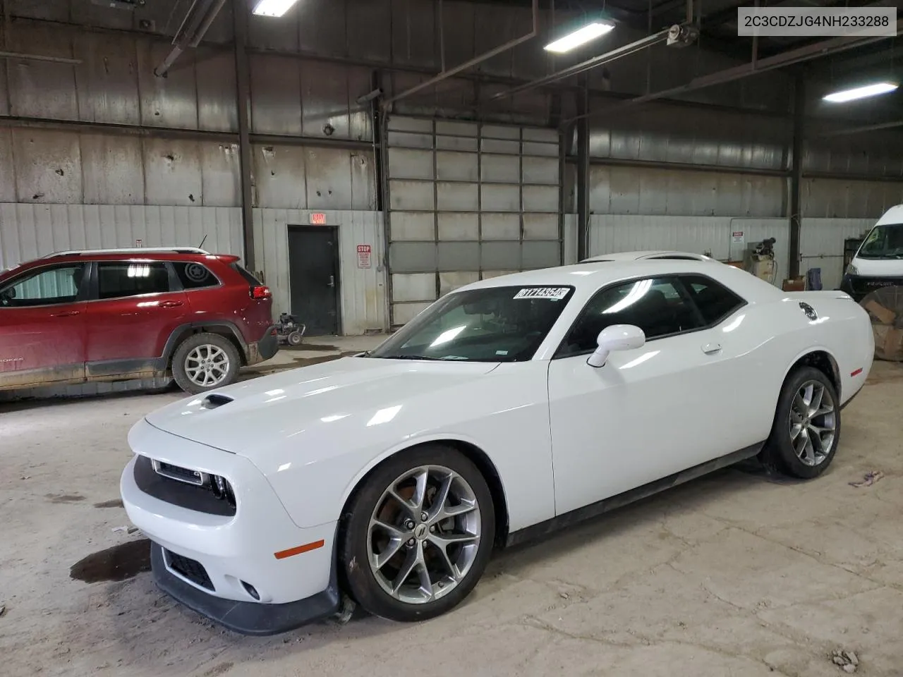 2022 Dodge Challenger Gt VIN: 2C3CDZJG4NH233288 Lot: 81714354