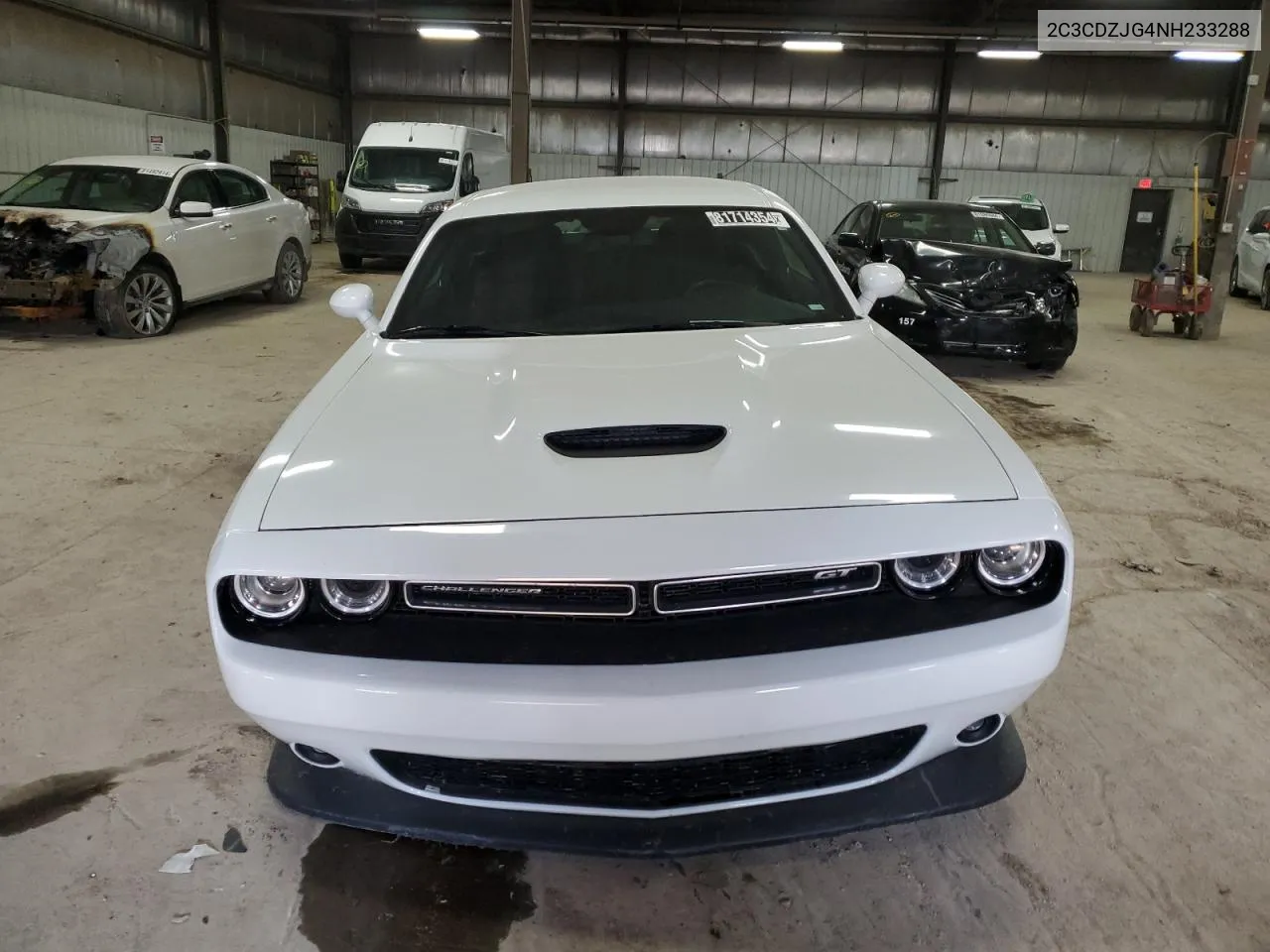 2022 Dodge Challenger Gt VIN: 2C3CDZJG4NH233288 Lot: 81714354