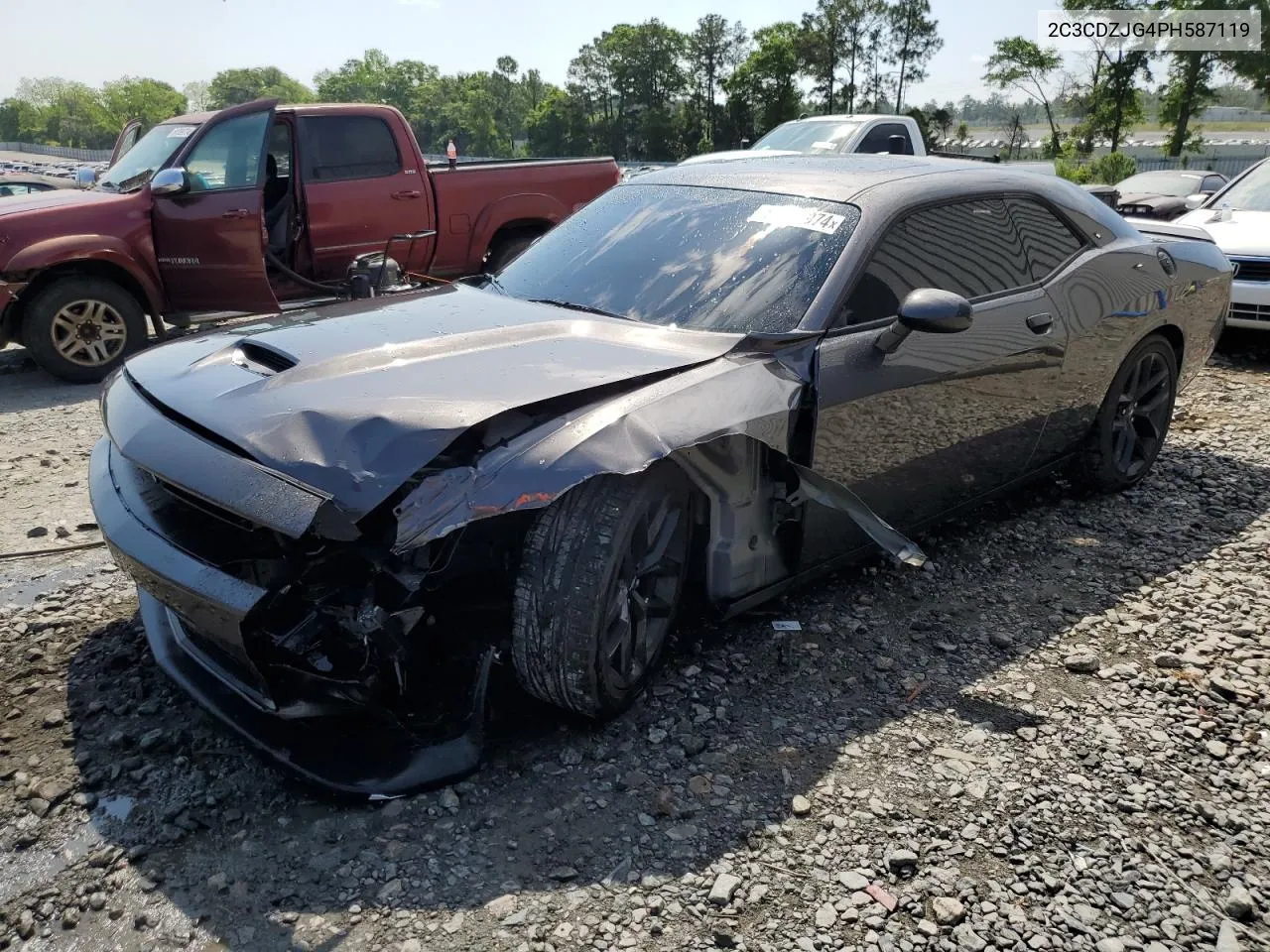 2023 Dodge Challenger Gt VIN: 2C3CDZJG4PH587119 Lot: 51784974