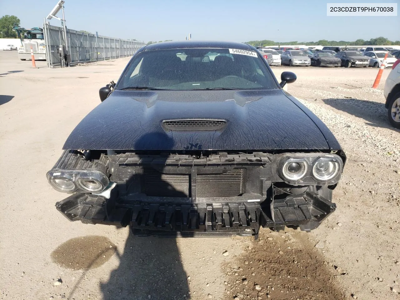 2023 Dodge Challenger R/T VIN: 2C3CDZBT9PH670038 Lot: 54602954