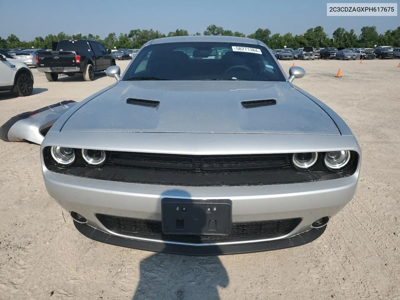 2023 Dodge Challenger Sxt VIN: 2C3CDZAGXPH617675 Lot: 58271384