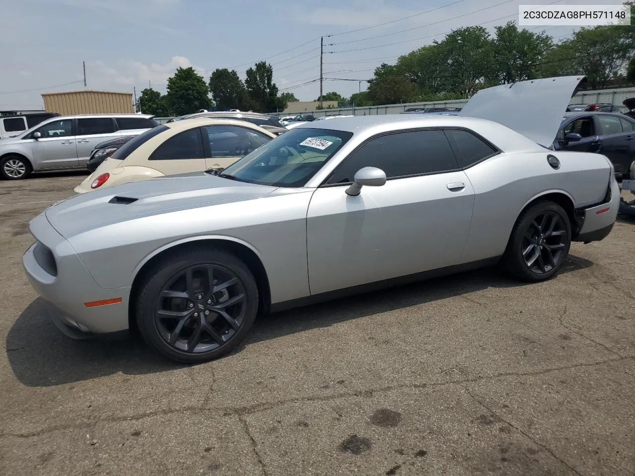 2C3CDZAG8PH571148 2023 Dodge Challenger Sxt