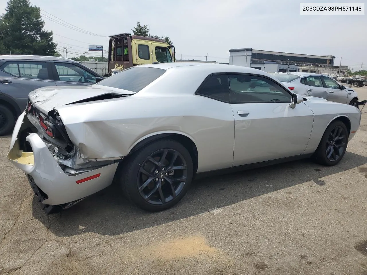 2023 Dodge Challenger Sxt VIN: 2C3CDZAG8PH571148 Lot: 59737594