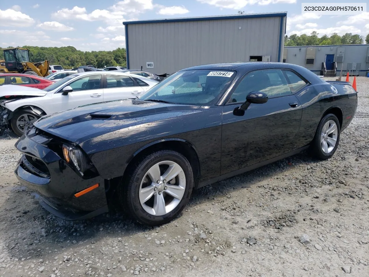 2023 Dodge Challenger Sxt VIN: 2C3CDZAG0PH570611 Lot: 60457214