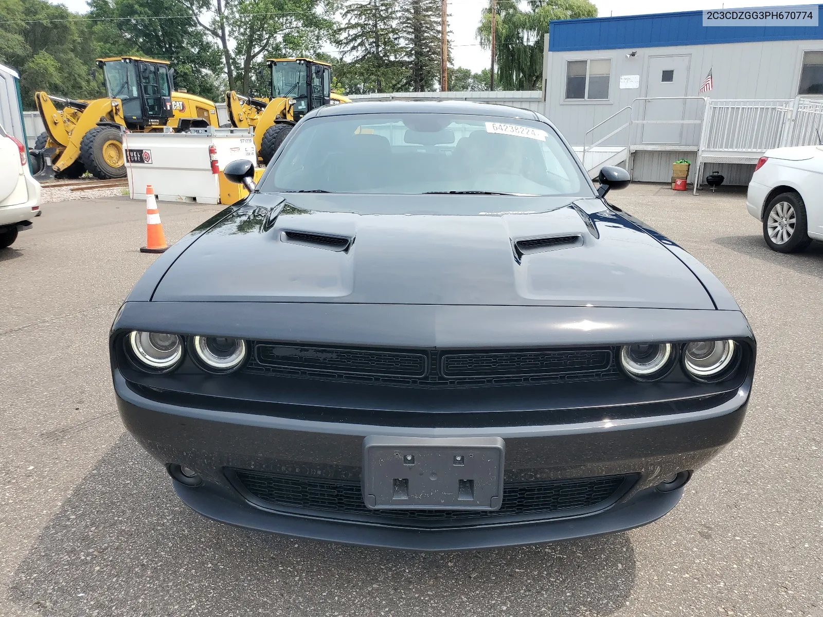 2023 Dodge Challenger Sxt VIN: 2C3CDZGG3PH670774 Lot: 64238224