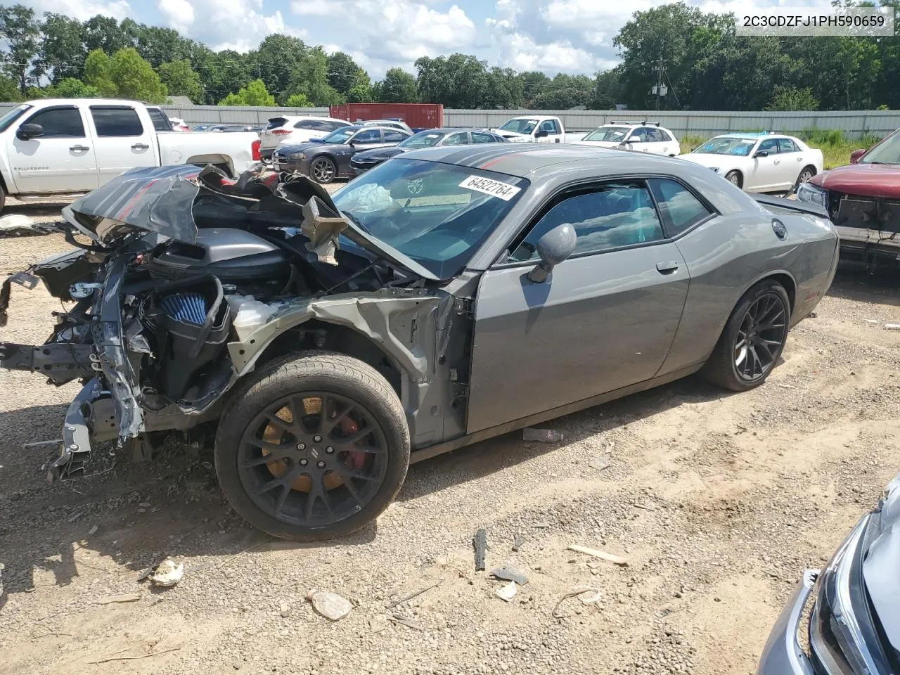 2023 Dodge Challenger R/T Scat Pack VIN: 2C3CDZFJ1PH590659 Lot: 64522764