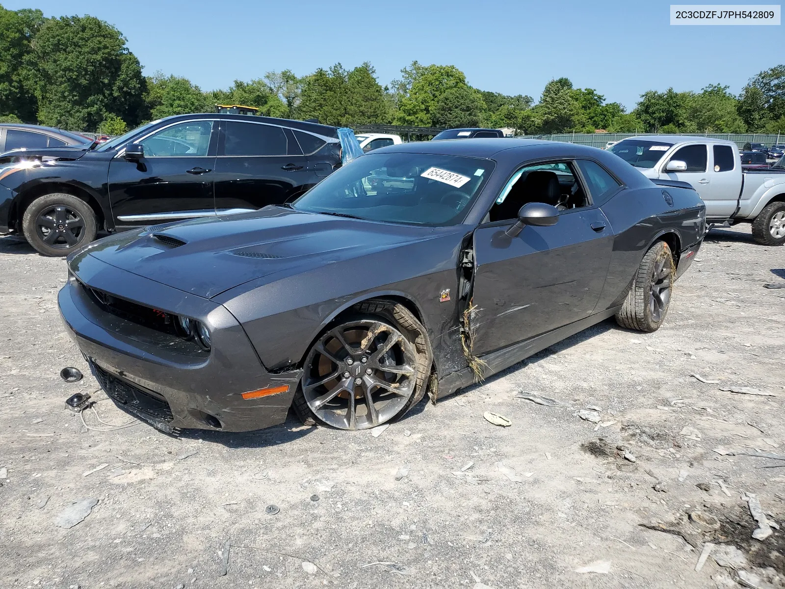 2023 Dodge Challenger R/T Scat Pack VIN: 2C3CDZFJ7PH542809 Lot: 65442874