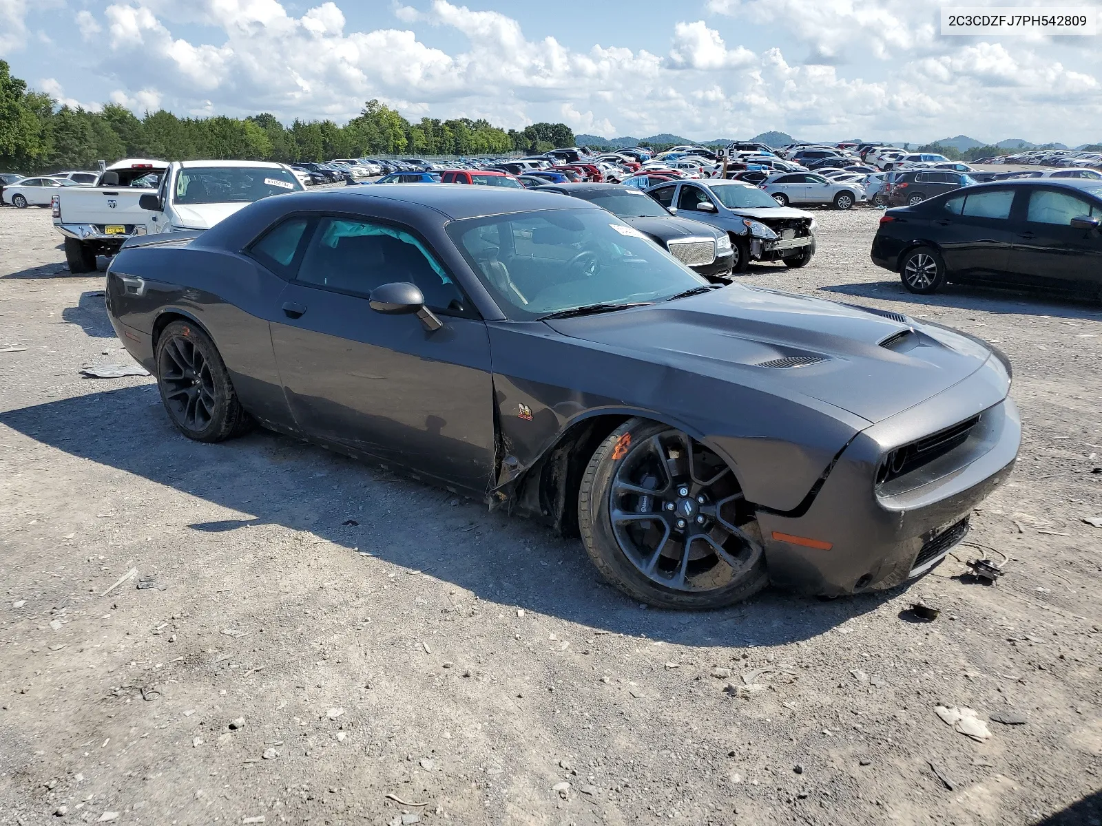 2023 Dodge Challenger R/T Scat Pack VIN: 2C3CDZFJ7PH542809 Lot: 65442874