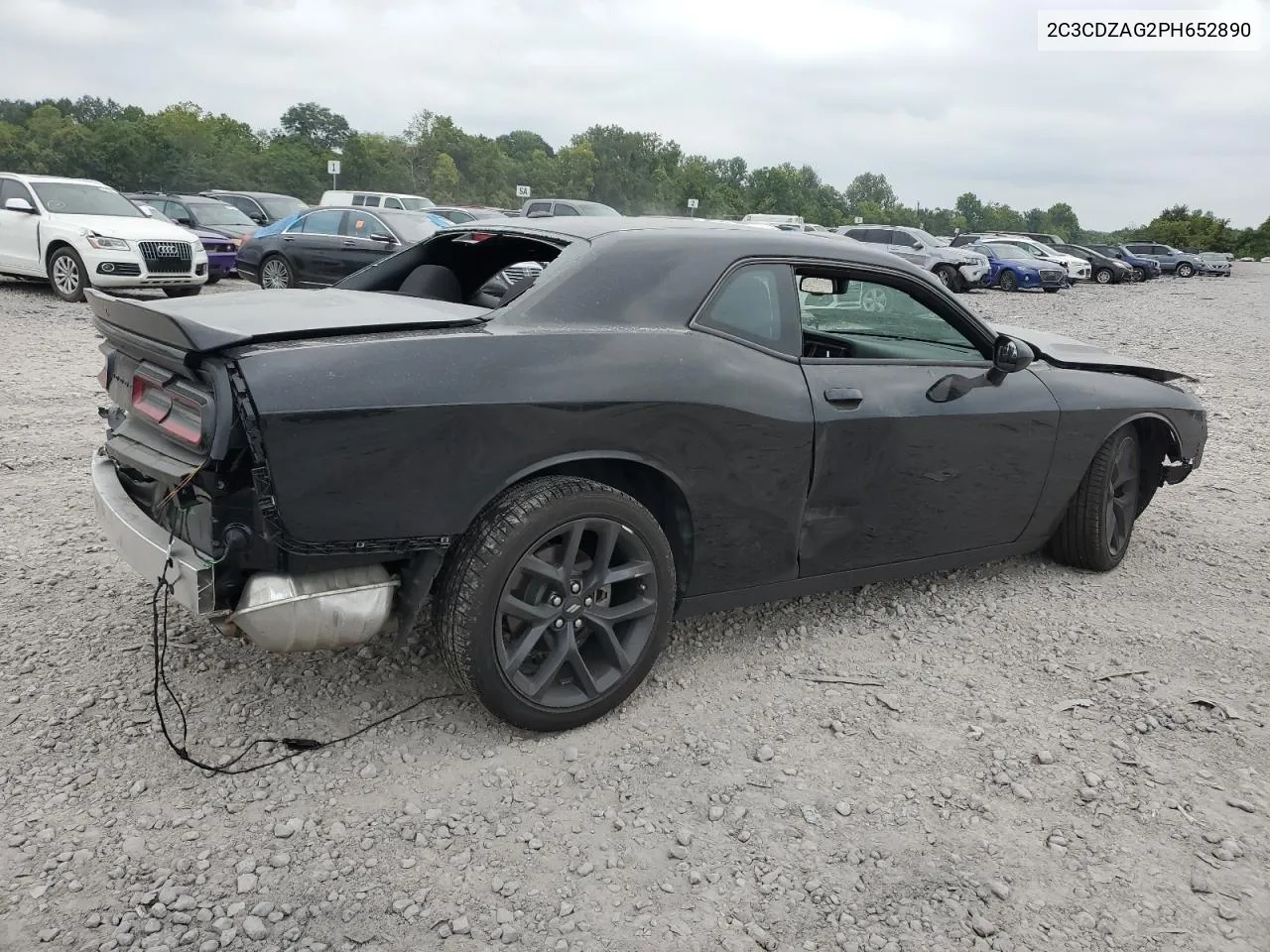 2023 Dodge Challenger Sxt VIN: 2C3CDZAG2PH652890 Lot: 66708504