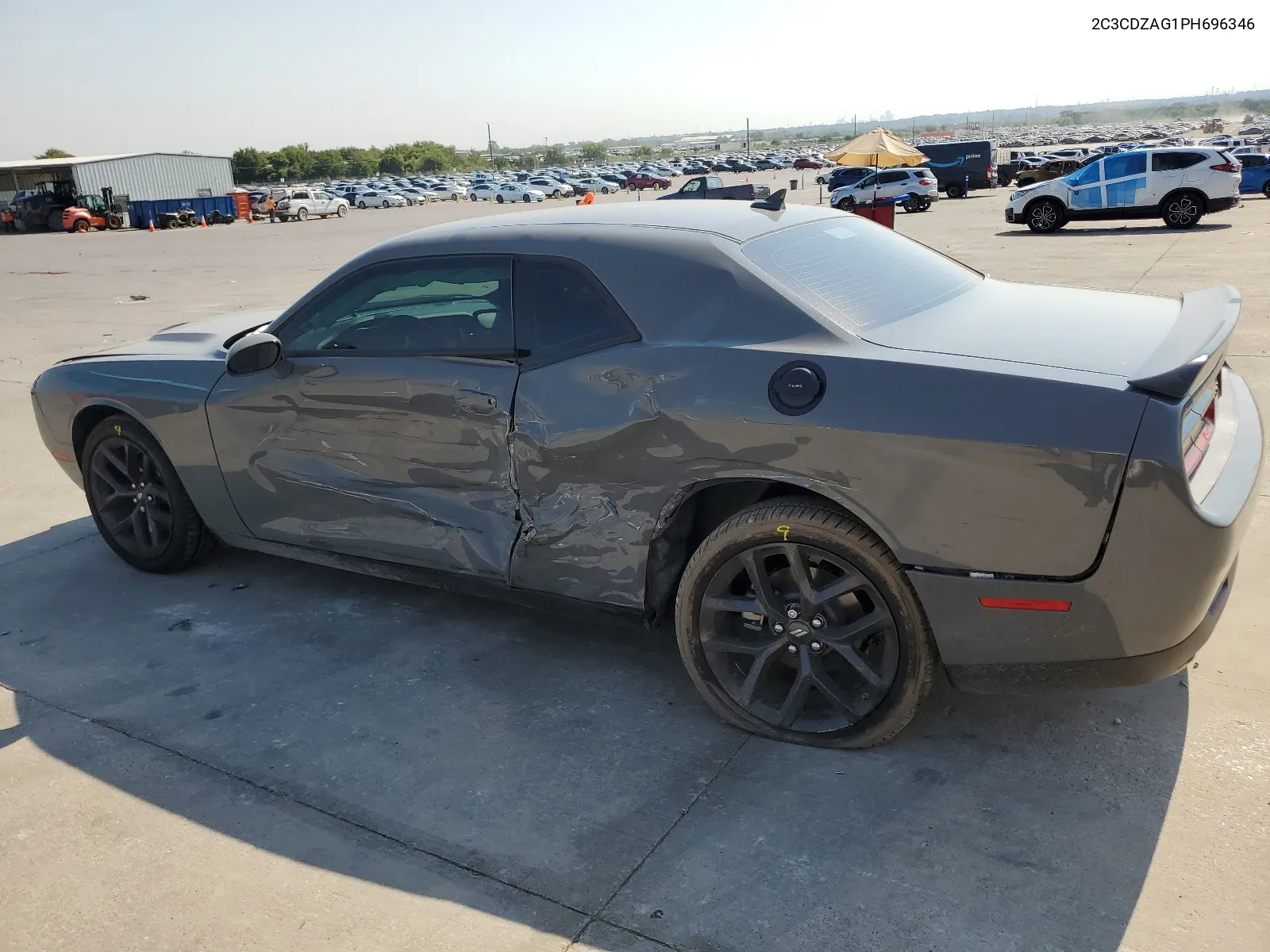 2023 Dodge Challenger Sxt VIN: 2C3CDZAG1PH696346 Lot: 66723784