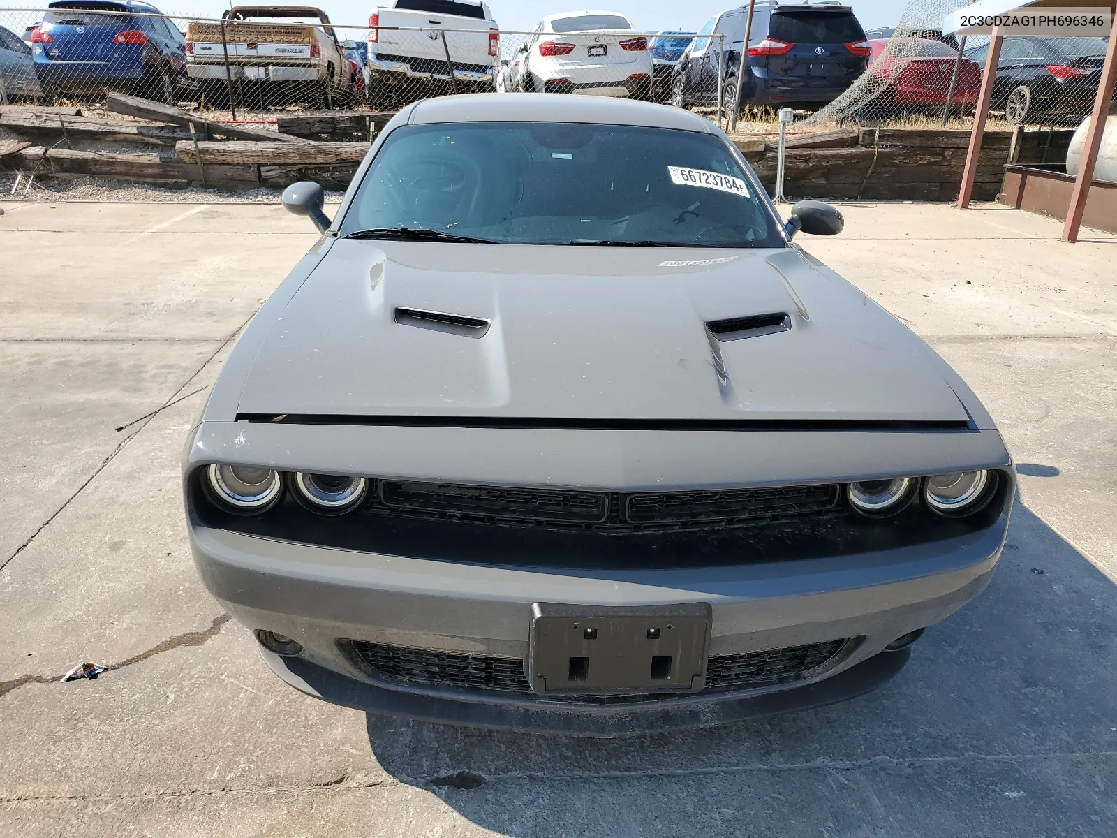 2023 Dodge Challenger Sxt VIN: 2C3CDZAG1PH696346 Lot: 66723784