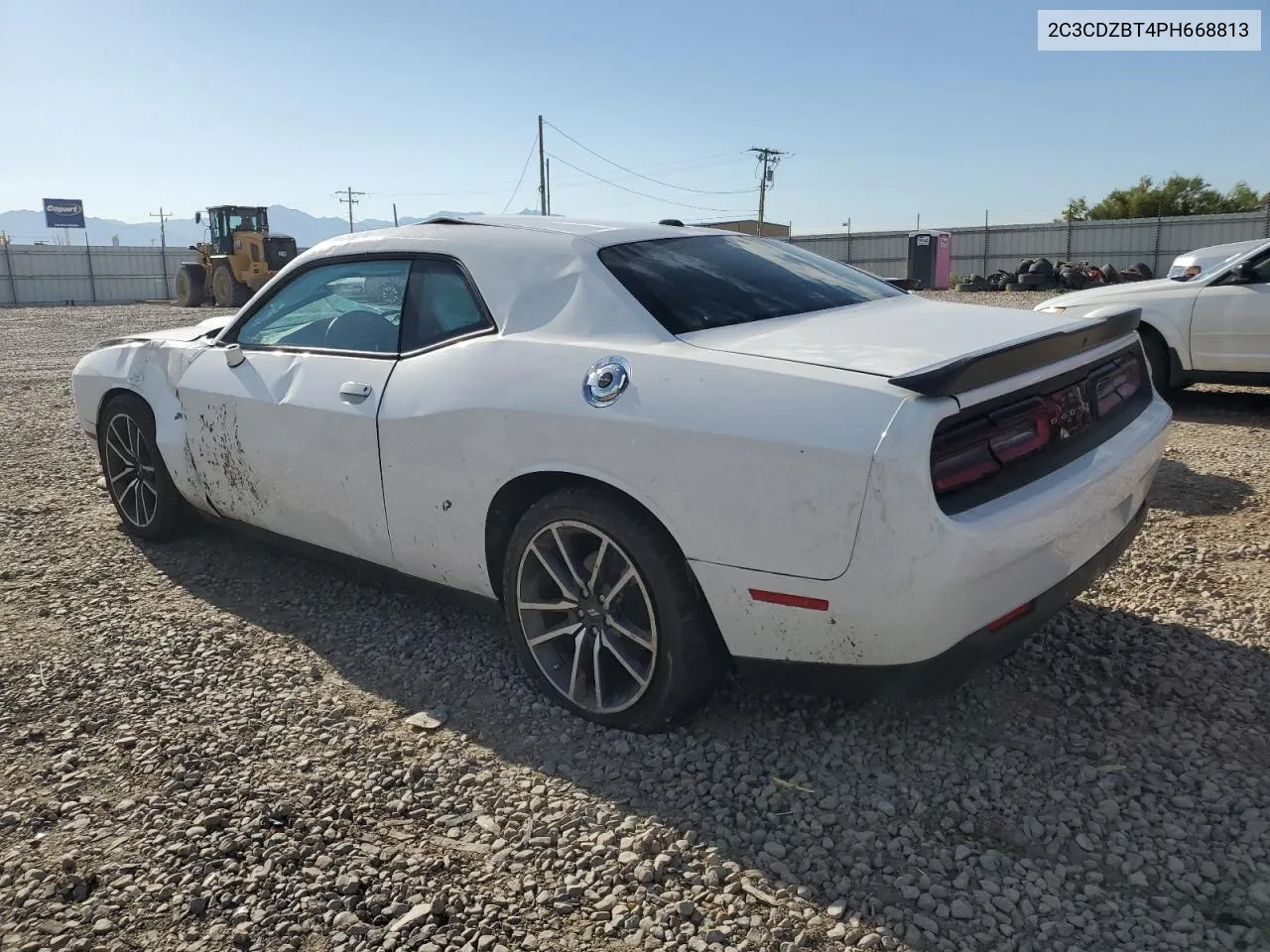 2023 Dodge Challenger R/T VIN: 2C3CDZBT4PH668813 Lot: 67217864