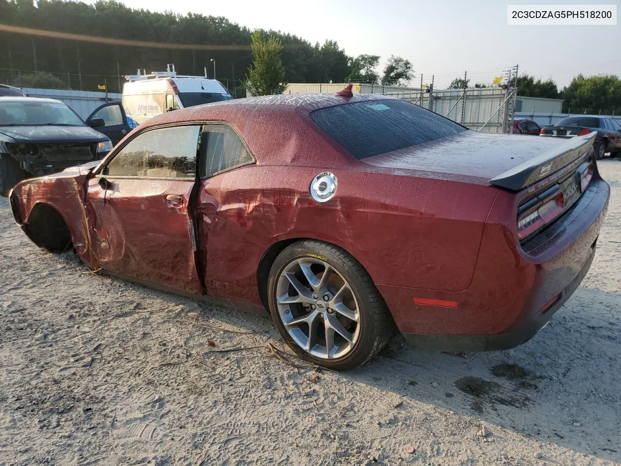 2023 Dodge Challenger Sxt VIN: 2C3CDZAG5PH518200 Lot: 67477804