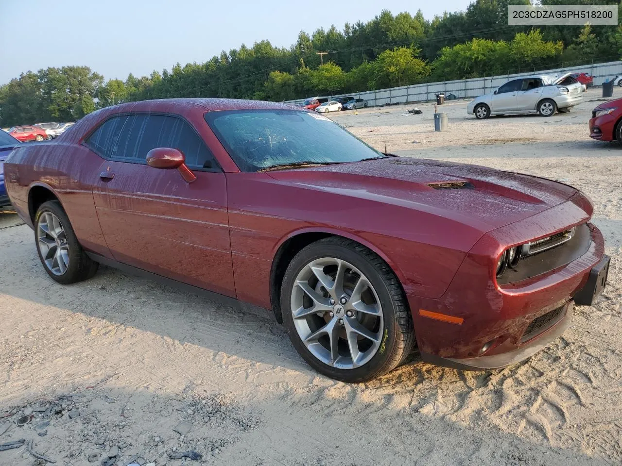 2023 Dodge Challenger Sxt VIN: 2C3CDZAG5PH518200 Lot: 67477804