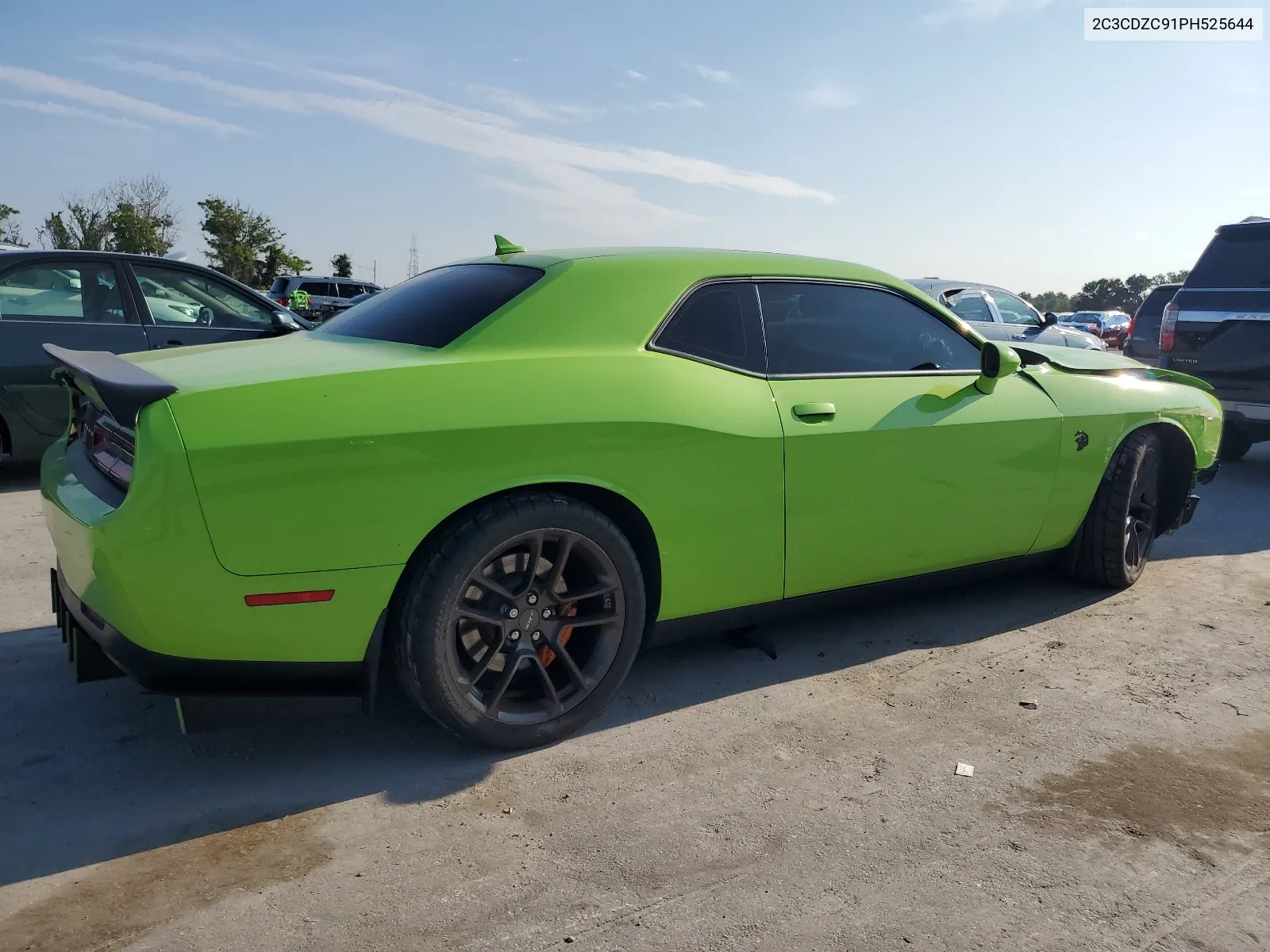 2023 Dodge Challenger Srt Hellcat VIN: 2C3CDZC91PH525644 Lot: 70233914