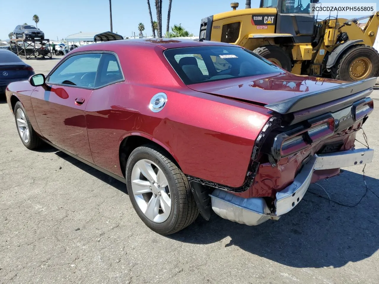 2023 Dodge Challenger Sxt VIN: 2C3CDZAGXPH565805 Lot: 68151564