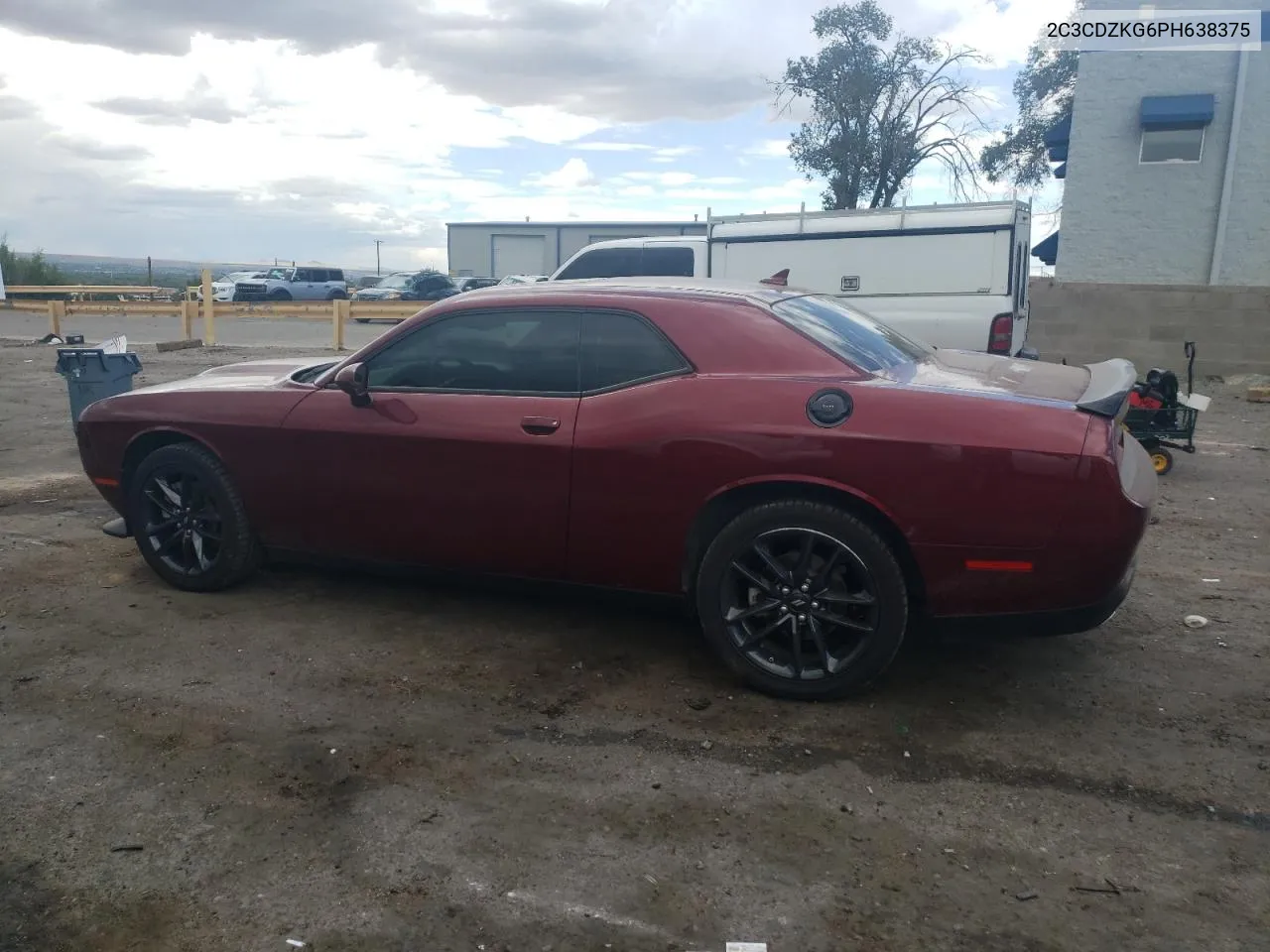 2C3CDZKG6PH638375 2023 Dodge Challenger Gt