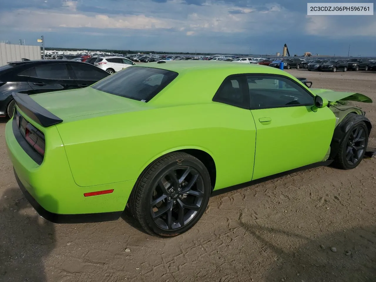 2C3CDZJG6PH596761 2023 Dodge Challenger Gt