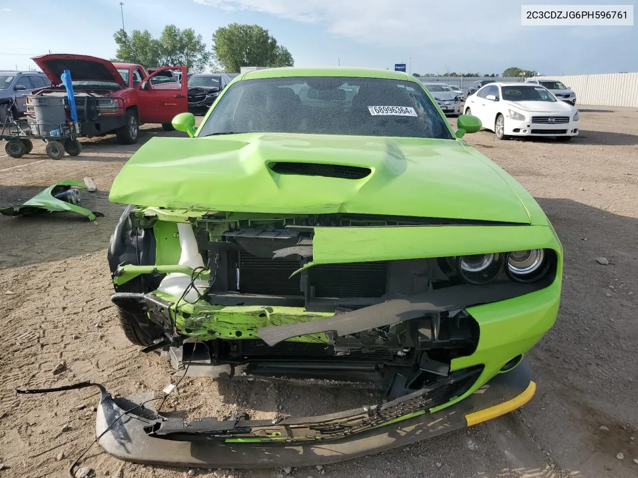 2023 Dodge Challenger Gt VIN: 2C3CDZJG6PH596761 Lot: 68996364