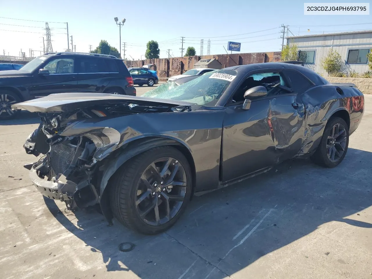 2023 Dodge Challenger Gt VIN: 2C3CDZJG4PH693795 Lot: 69028904