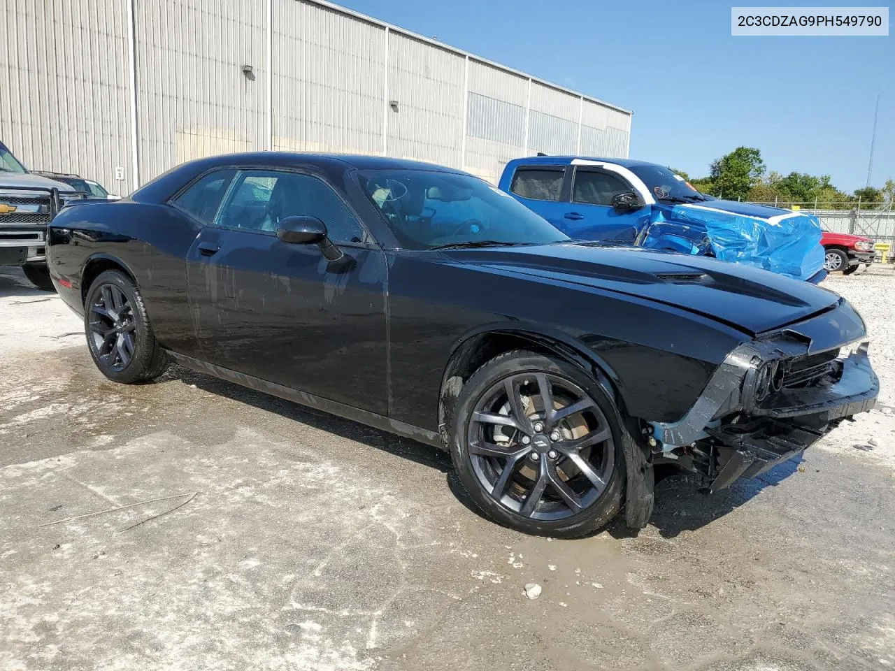 2023 Dodge Challenger Sxt VIN: 2C3CDZAG9PH549790 Lot: 69263834