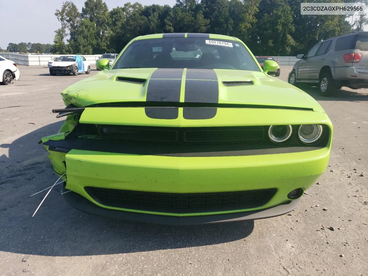 2023 Dodge Challenger Sxt VIN: 2C3CDZAGXPH629566 Lot: 69278794