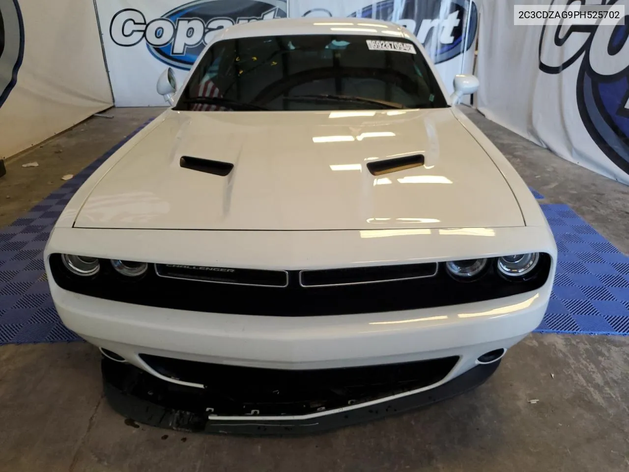 2023 Dodge Challenger Sxt VIN: 2C3CDZAG9PH525702 Lot: 69287094