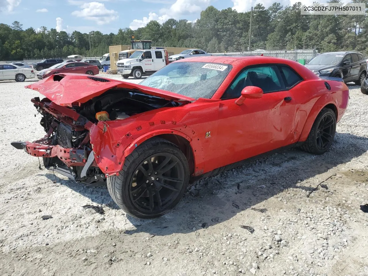 2023 Dodge Challenger R/T Scat Pack VIN: 2C3CDZFJ7PH507011 Lot: 69566034