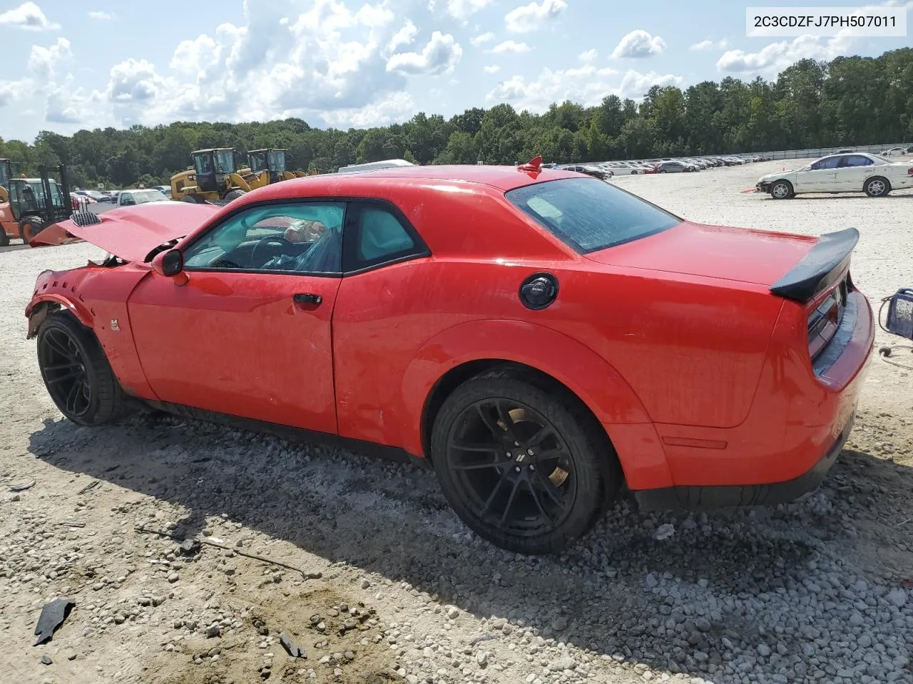 2023 Dodge Challenger R/T Scat Pack VIN: 2C3CDZFJ7PH507011 Lot: 69566034