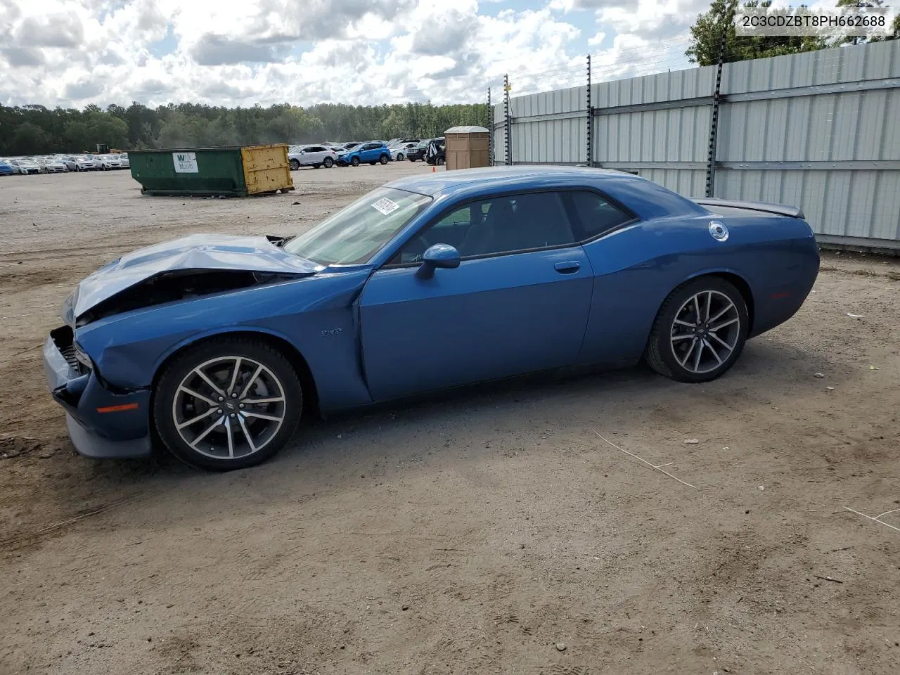 2023 Dodge Challenger R/T VIN: 2C3CDZBT8PH662688 Lot: 69757914