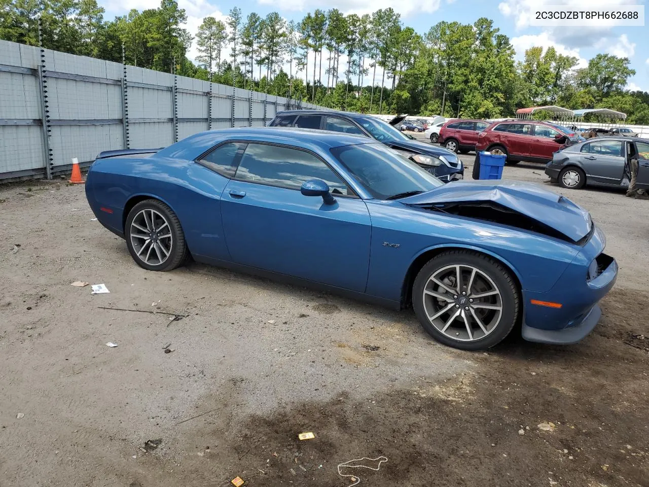 2023 Dodge Challenger R/T VIN: 2C3CDZBT8PH662688 Lot: 69757914