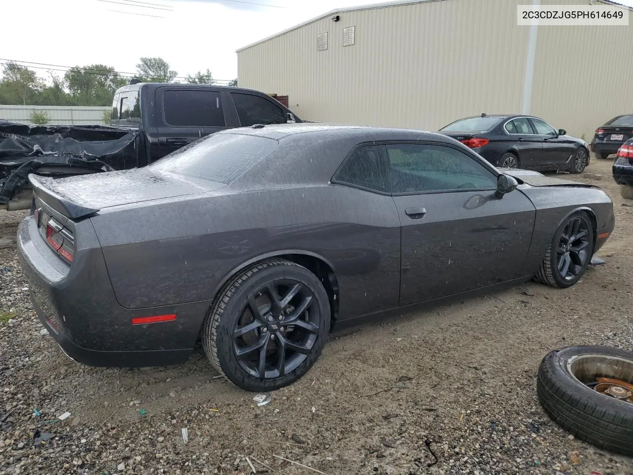 2023 Dodge Challenger Gt VIN: 2C3CDZJG5PH614649 Lot: 70072834