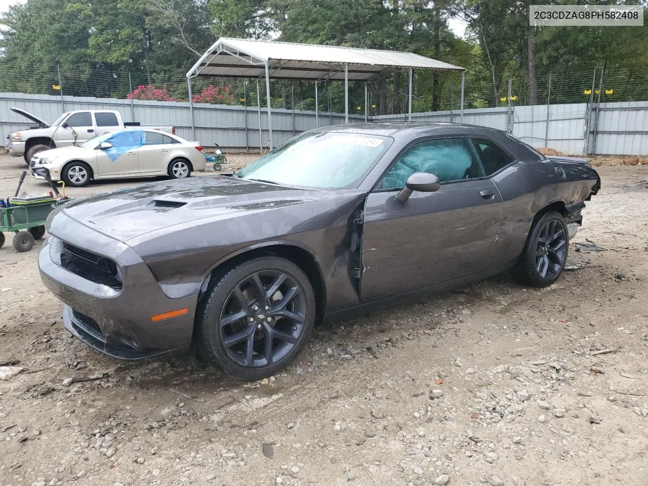 2023 Dodge Challenger Sxt VIN: 2C3CDZAG8PH582408 Lot: 70470484