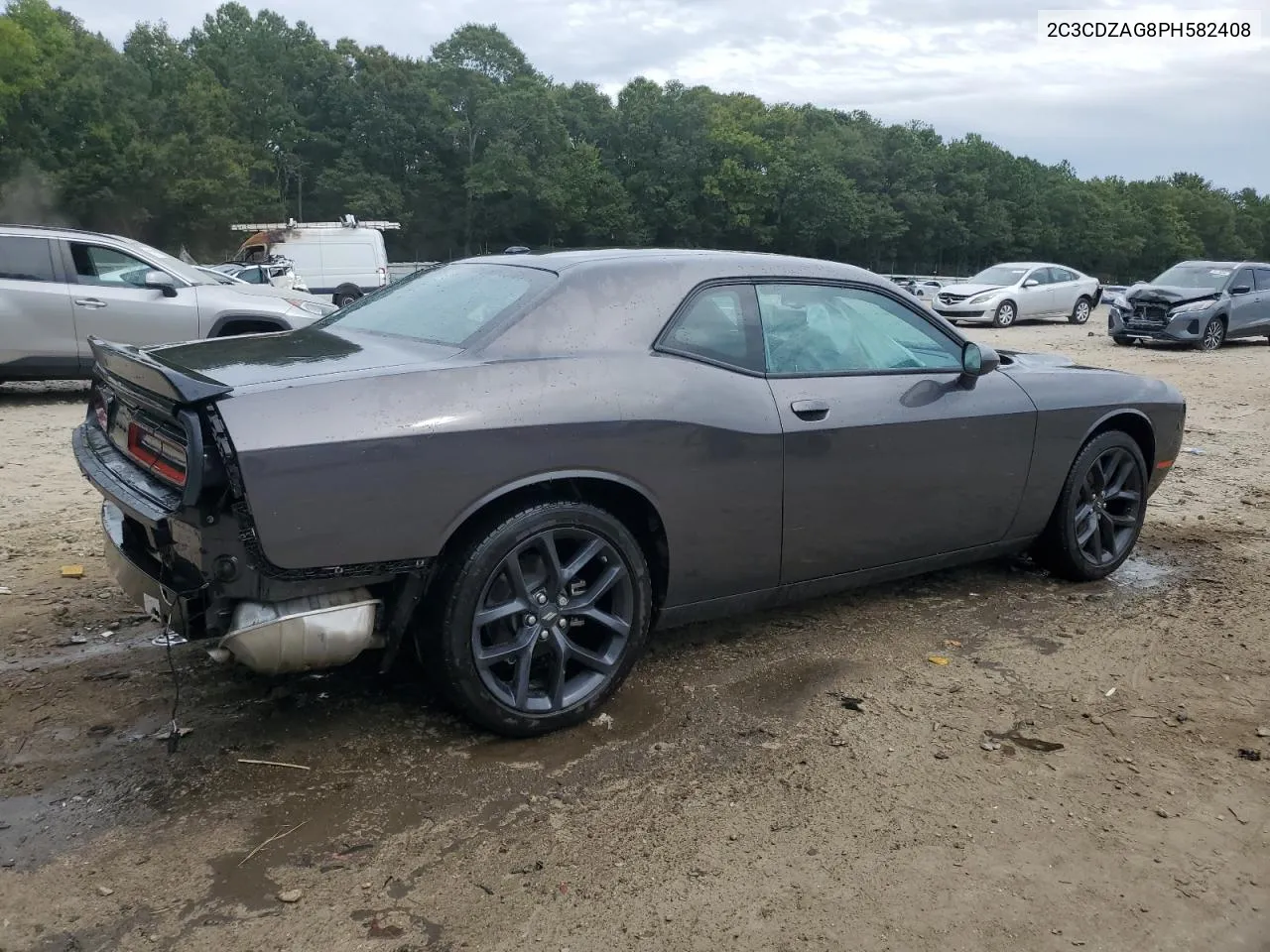 2023 Dodge Challenger Sxt VIN: 2C3CDZAG8PH582408 Lot: 70470484