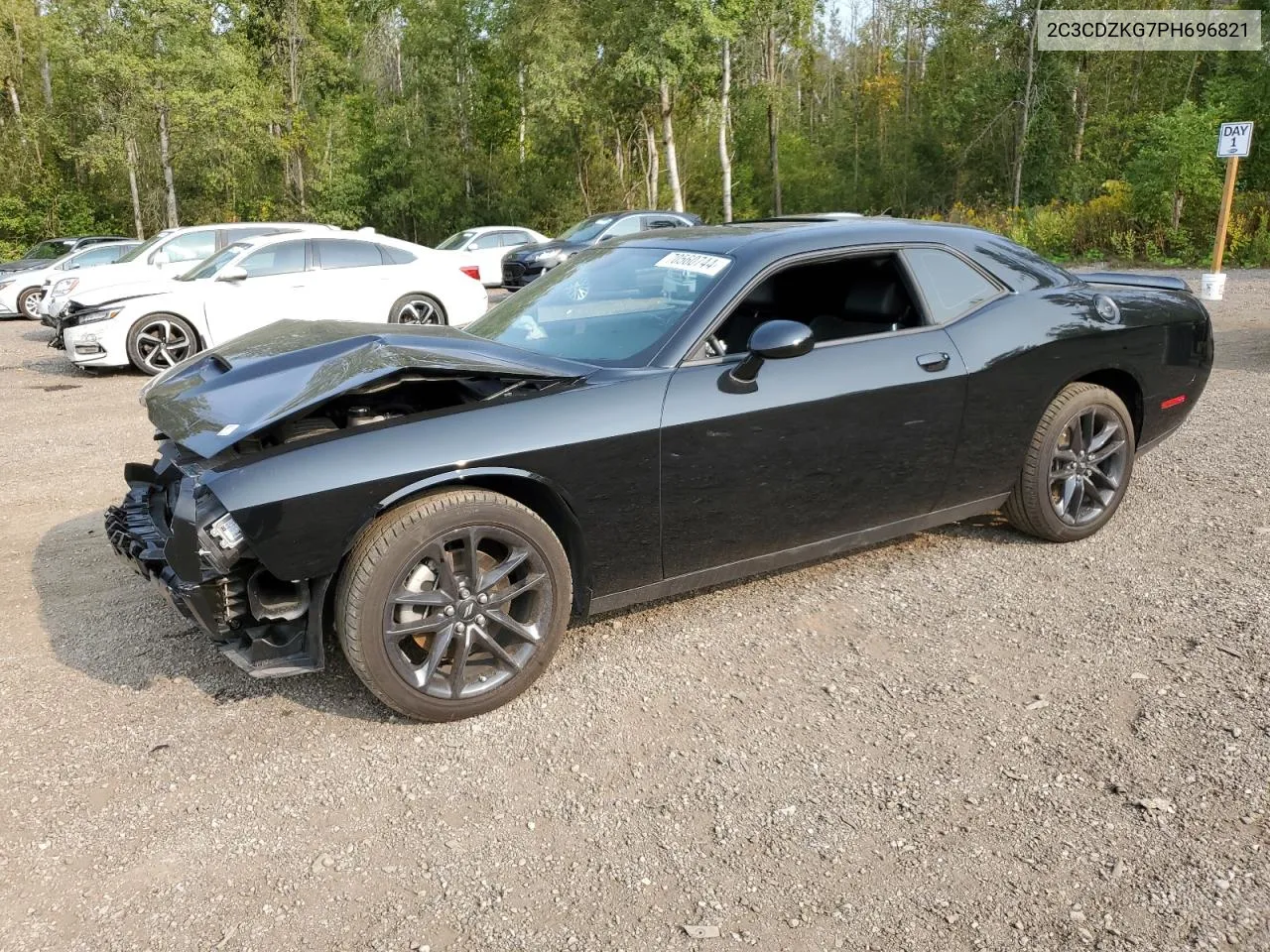 2023 Dodge Challenger Gt VIN: 2C3CDZKG7PH696821 Lot: 70560744