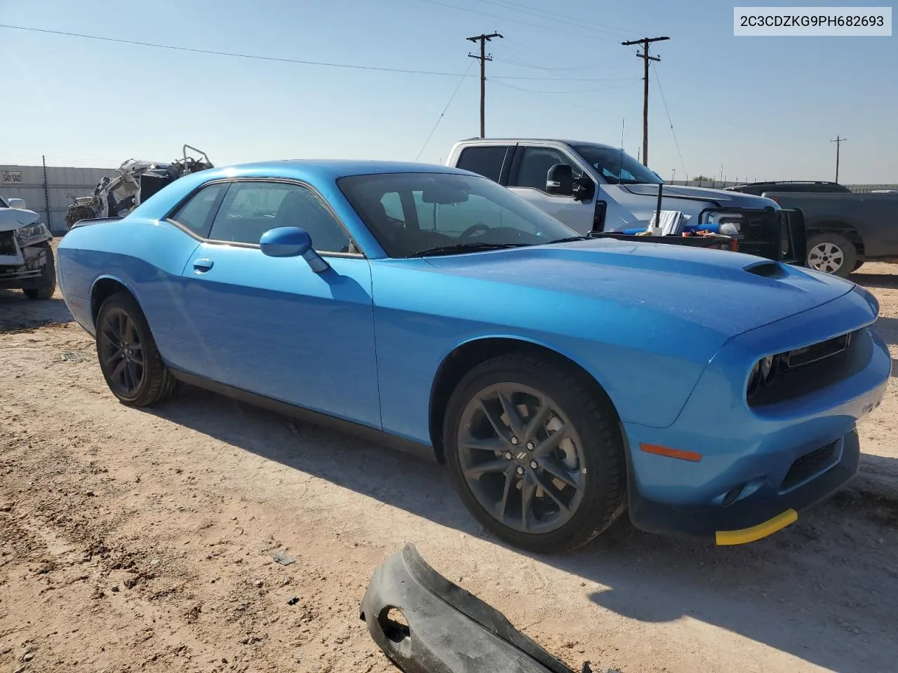 2023 Dodge Challenger Gt VIN: 2C3CDZKG9PH682693 Lot: 70642634