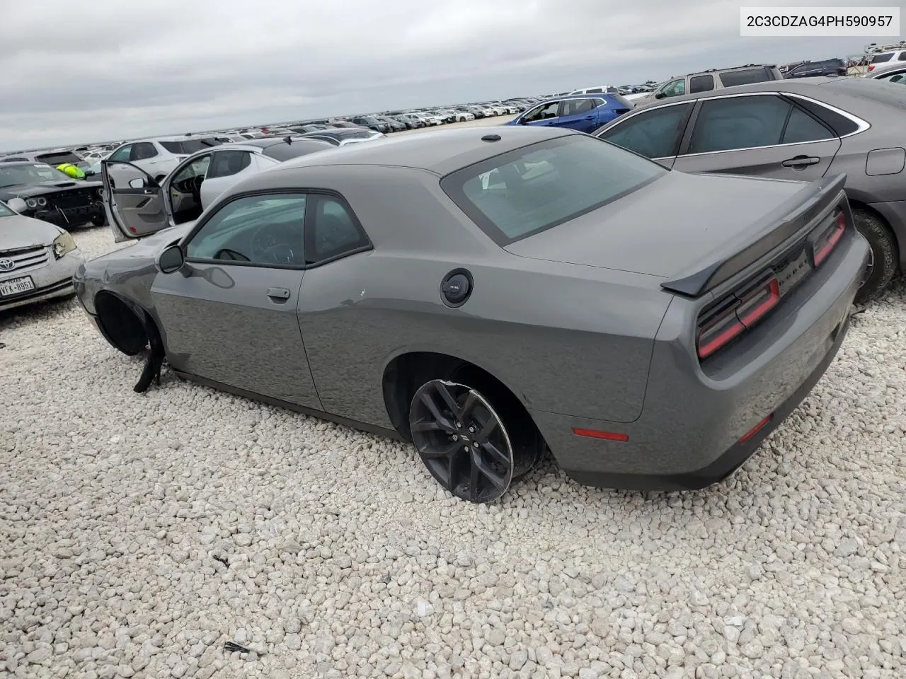 2023 Dodge Challenger Sxt VIN: 2C3CDZAG4PH590957 Lot: 70892304