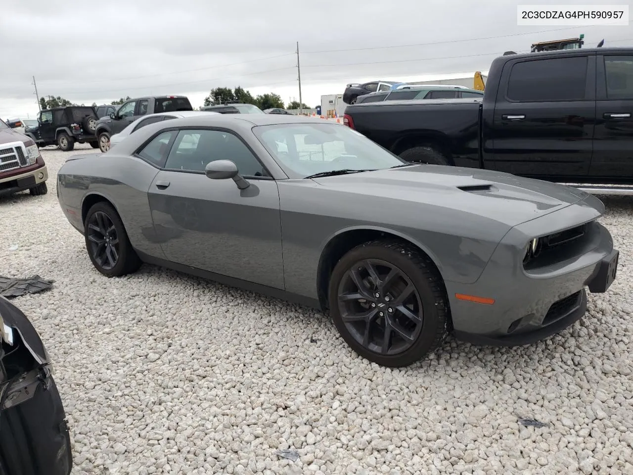 2023 Dodge Challenger Sxt VIN: 2C3CDZAG4PH590957 Lot: 70892304