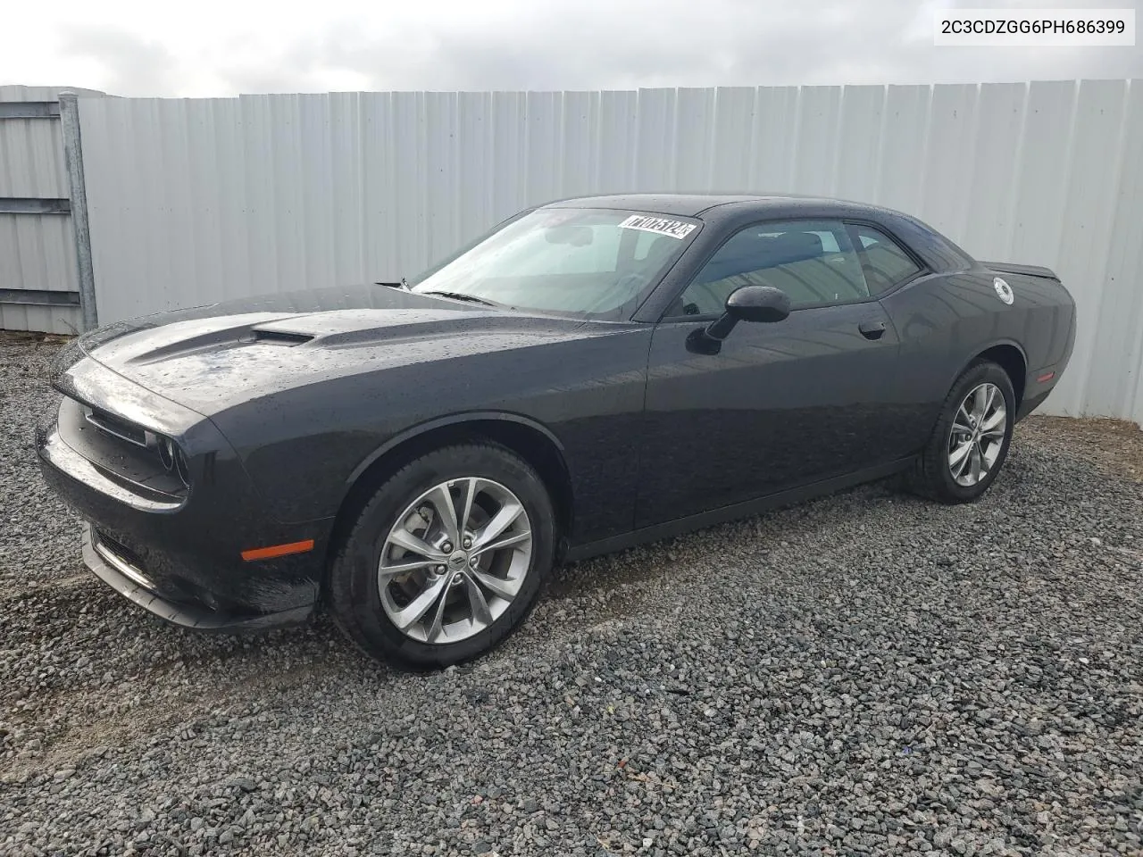 2023 Dodge Challenger Sxt VIN: 2C3CDZGG6PH686399 Lot: 71075124