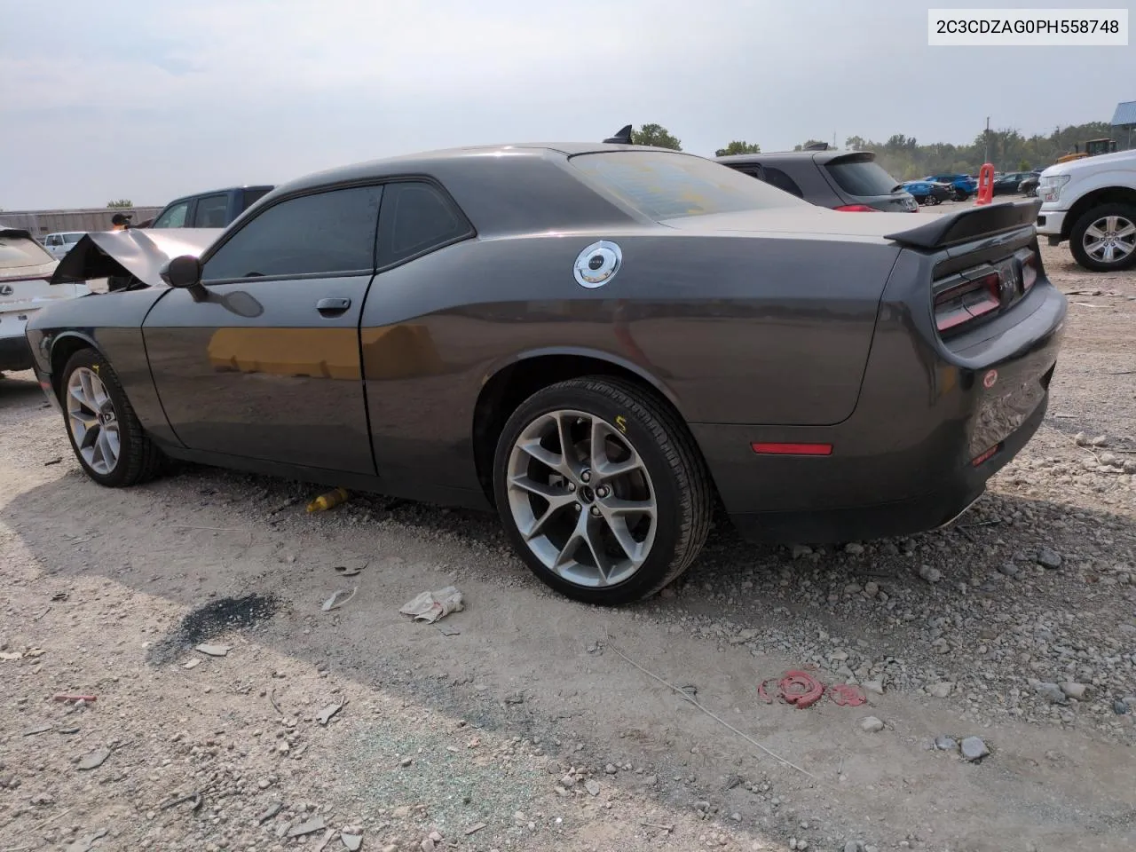 2023 Dodge Challenger Sxt VIN: 2C3CDZAG0PH558748 Lot: 71126824