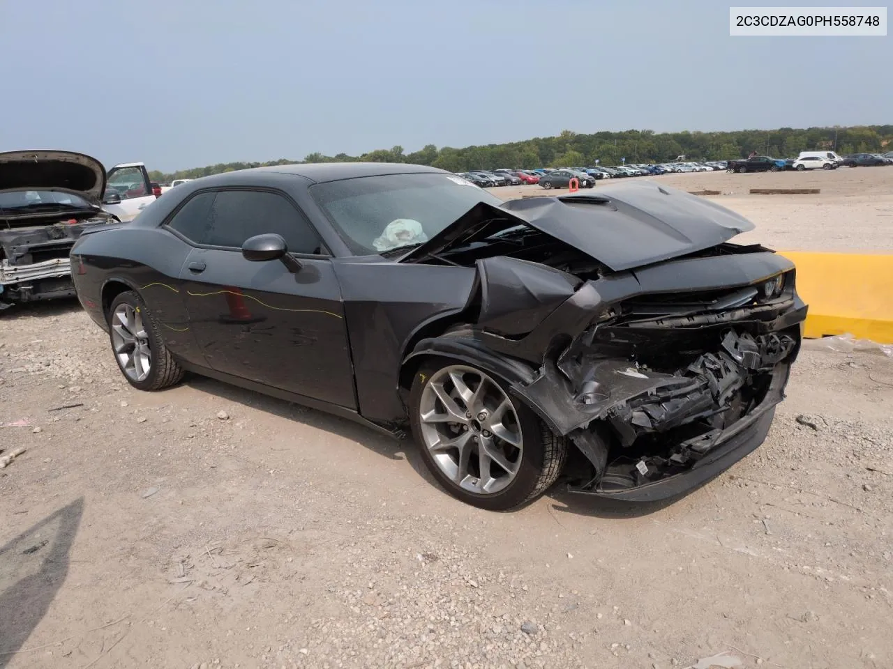 2023 Dodge Challenger Sxt VIN: 2C3CDZAG0PH558748 Lot: 71126824