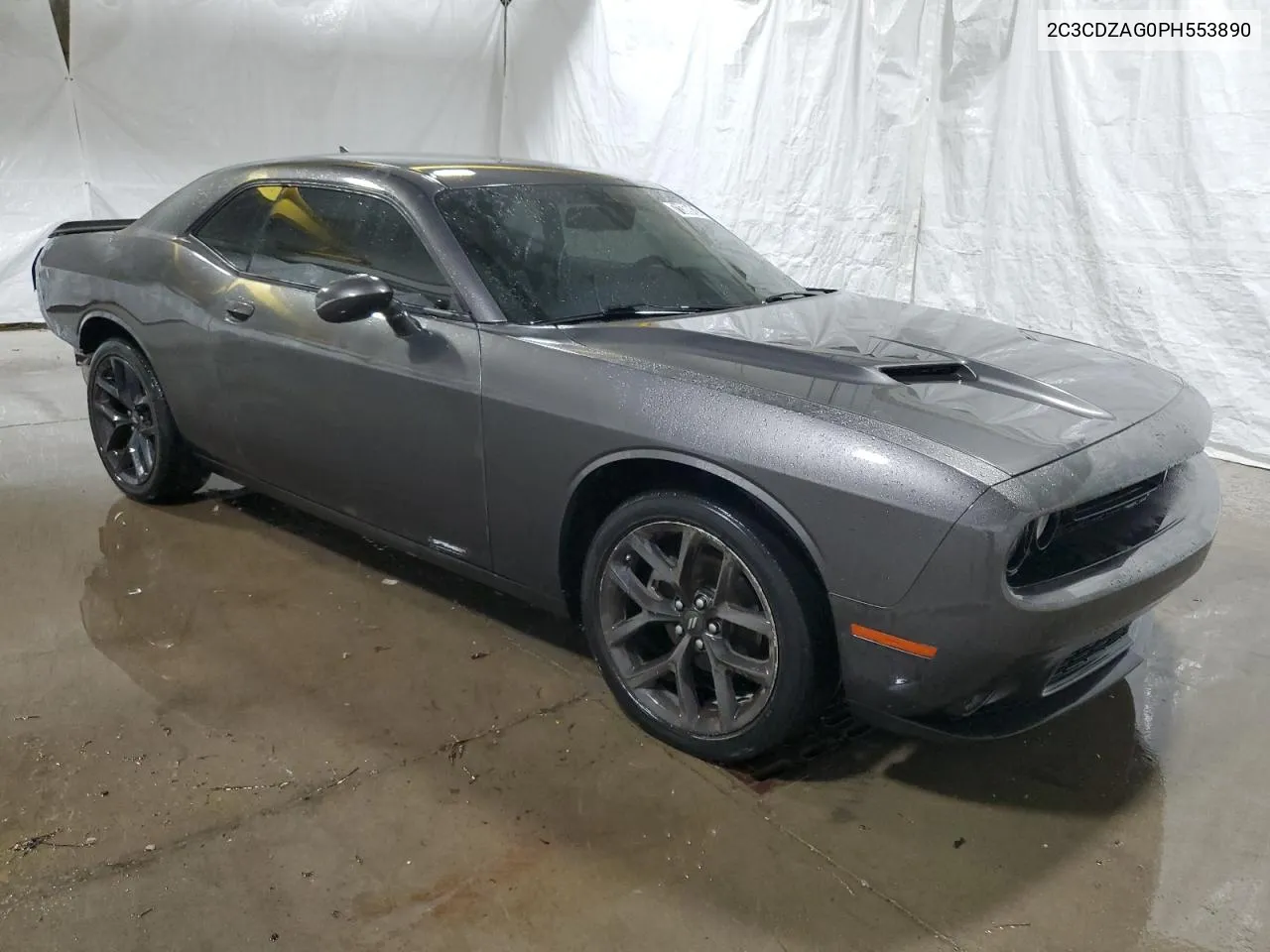 2023 Dodge Challenger Sxt VIN: 2C3CDZAG0PH553890 Lot: 71369424