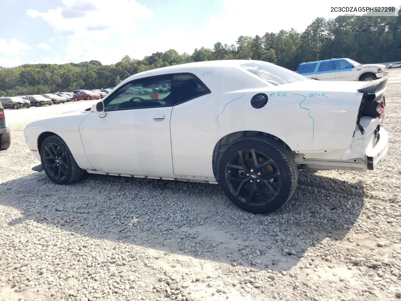 2023 Dodge Challenger Sxt VIN: 2C3CDZAG5PH527298 Lot: 71438584