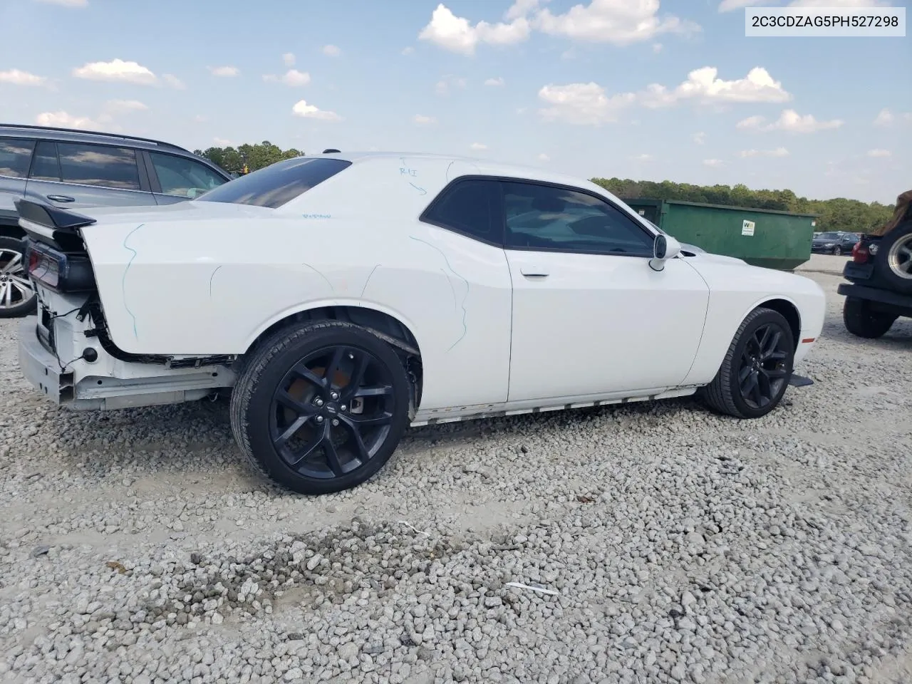 2023 Dodge Challenger Sxt VIN: 2C3CDZAG5PH527298 Lot: 71438584