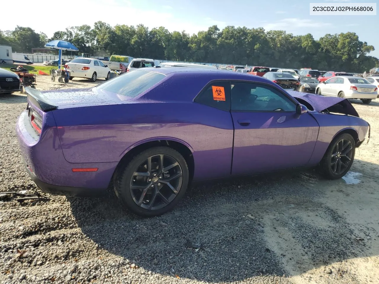 2023 Dodge Challenger Gt VIN: 2C3CDZJG2PH668006 Lot: 71983584