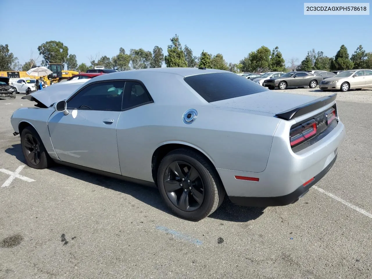 2023 Dodge Challenger Sxt VIN: 2C3CDZAGXPH578618 Lot: 72019484