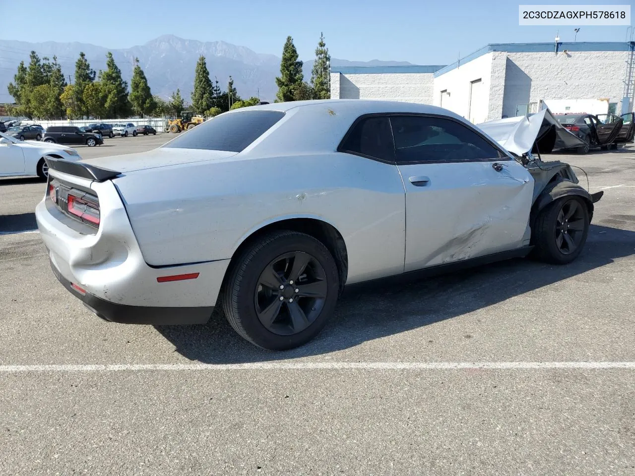 2023 Dodge Challenger Sxt VIN: 2C3CDZAGXPH578618 Lot: 72019484