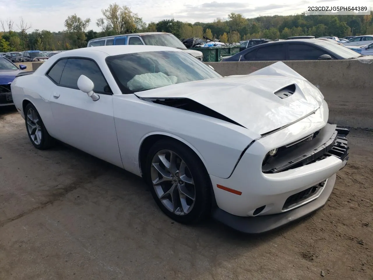 2023 Dodge Challenger Gt VIN: 2C3CDZJG5PH544389 Lot: 72145614